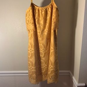 Lace off the shoulder dress. Never worn